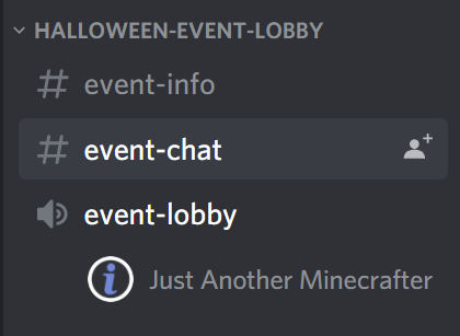 Discord Event Lobby